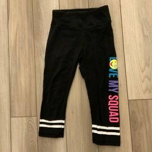 Justice crop yoga pants